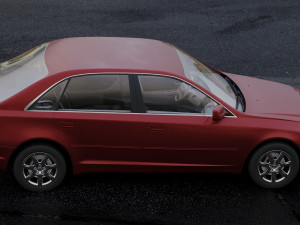 toyota avalon xl 2001 Modelo 3D
