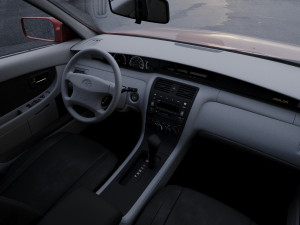 toyota avalon xl 2001 Modelo 3D