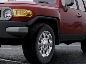 toyota fj cruiser 2010 3D Model