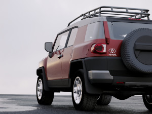toyota fj cruiser 2010 3D Model