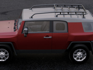 toyota fj cruiser 2010 3D Model