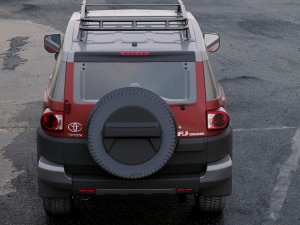 toyota fj cruiser 2010 3D Model