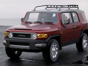 toyota fj cruiser 2010 3D Model