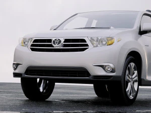toyota highlander 2011 Modello 3D