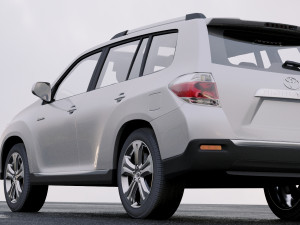 toyota highlander 2011 3D 模型