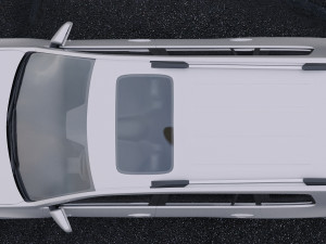 toyota highlander 2011 3D 模型