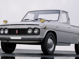 toyota hilux 1968 Modèle 3D