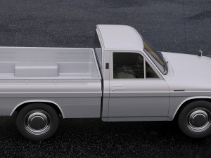 toyota hilux 1968 Modèle 3D