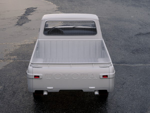 toyota hilux 1968 Modèle 3D