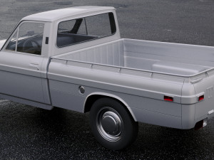 toyota hilux 1968 Modèle 3D