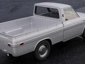 toyota hilux 1968 Modèle 3D
