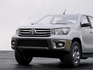 도요타 하이럭스 더블캡 하이라이더 2015 3D 모델