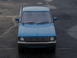 toyota hilux regular cab 1978 Modelo 3D