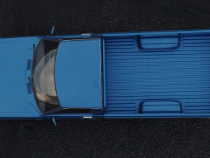 toyota hilux regular cab 1978 3D Model