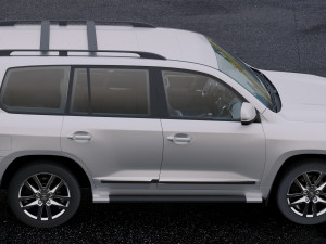toyota land cruiser j200 2013 3D Model