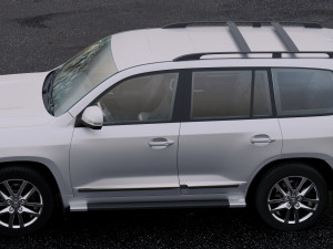 toyota land cruiser j200 2013 3D Model