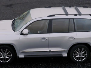 toyota land cruiser j200 2013 3D Model