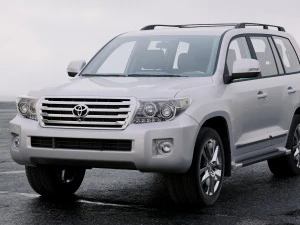 toyota land cruiser j200 2013 3D Model