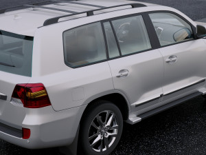 toyota land cruiser j200 2013 3D Model