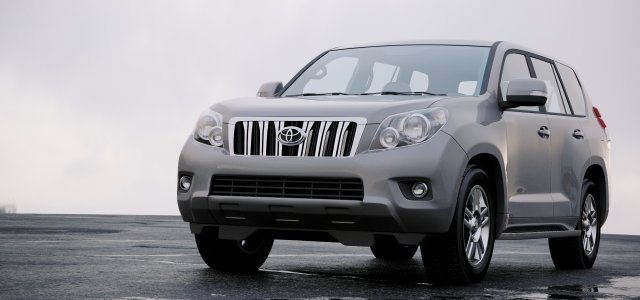 toyota land cruiser prado 2010 3D Model .c4d .max .obj .3ds .fbx .stl .blend 
