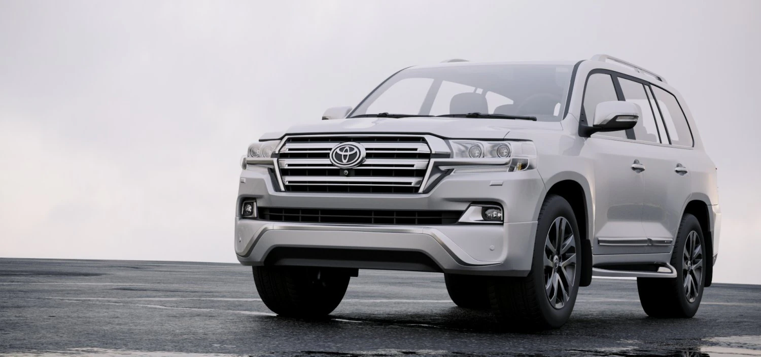 toyota land cruiser vxr 2016 3D Model .c4d .max .obj .3ds .fbx .stl .blend