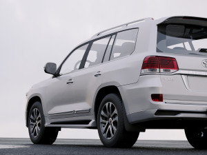 toyota land cruiser vxr 2016 3D Model