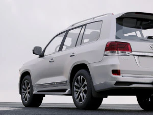 toyota land cruiser vxr 2016 3D Model