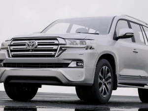 toyota land cruiser vxr 2016 3D Model