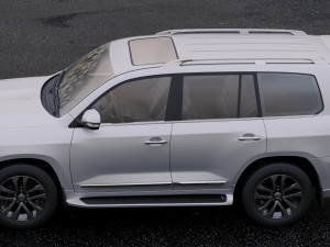 toyota land cruiser vxr 2016 3D Model