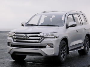 toyota land cruiser vxr 2016 3D Model