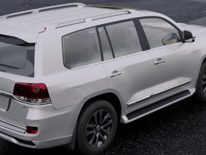 toyota land cruiser vxr 2016 3D Model