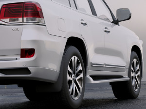 toyota land cruiser vxr 2016 3D Model