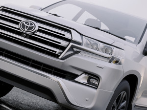 toyota land cruiser vxr 2016 3D Model