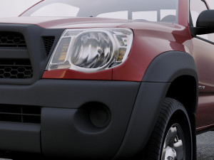 toyota tacoma regular cab 2011 3D Model