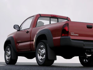 toyota tacoma regular cab 2011 3D Model
