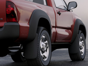 toyota tacoma regular cab 2011 3D Model