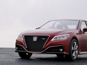 toyota crown rs advance 2018 3Dモデル
