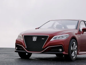 トヨタ クラウン RS アドバンス 2018 3Dモデル