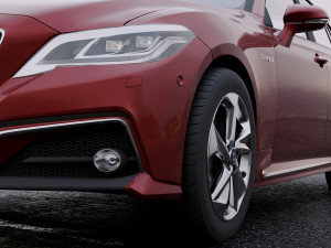 toyota crown rs advance 2018 Model 3D