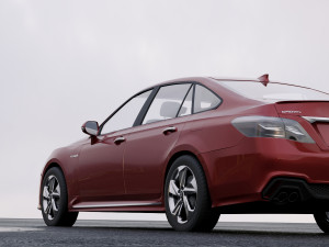 toyota crown rs advance 2018 Model 3D