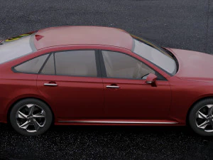toyota crown rs advance 2018 3D Model