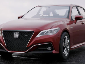 toyota crown rs advance 2018 3D Model