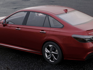 toyota crown rs advance 2018 Model 3D