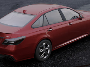 toyota crown rs advance 2018 Model 3D