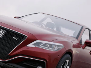 toyota crown rs advance 2018 3D Model