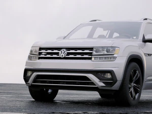 volkswagen atlas r-line 2017 3D Model