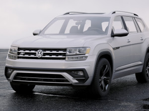 volkswagen atlas r-line 2017 Model 3D