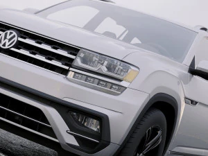 volkswagen atlas r-line 2017 3D Model
