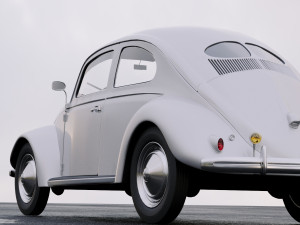 volkswagen beetle 1949 Modello 3D