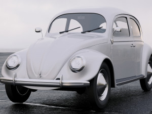 volkswagen beetle 1949 Modello 3D